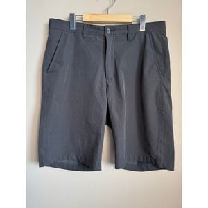 Sunice Mens Golf Performance Tech Shorts Charcoal Grey Stretch Size 34 Clubhouse